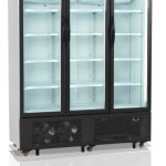 Frigorifer cu display cu trei uși Tefcold Fs1600H