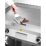 Plita gratar pe gaz 700, HENDI, Kitchen Line, 2 zone de incalzire, fiecare cu 3 arzatoare, putere totala 10kW, 10kW, 800x700x(H)900mm - Image 4