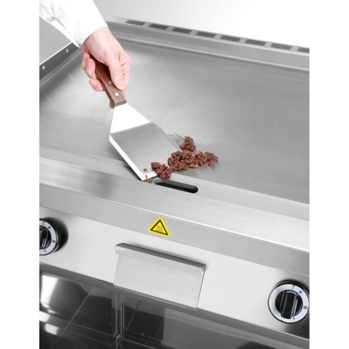 Plita gratar pe gaz 700, HENDI, Kitchen Line, 2 zone de incalzire, fiecare cu 3 arzatoare, putere totala 10kW, 10kW, 800x700x(H)900mm - Image 4