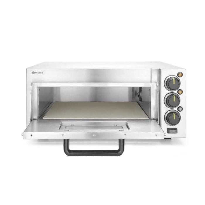Cuptor pizza electric, 1 camera,Hendi  2000w, 230v, dimensiune camera:410x420x(h)120mm,580x560x(H)275mm - Image 3