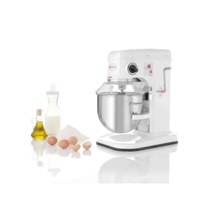 Mixer Planetar Hendi HEAVY DUTY, 7 Litri, 650 W, panou de control digital, Otel inoxidabil, 3 viteze diferite: 128 / 252 / 545 rpm - Image 8