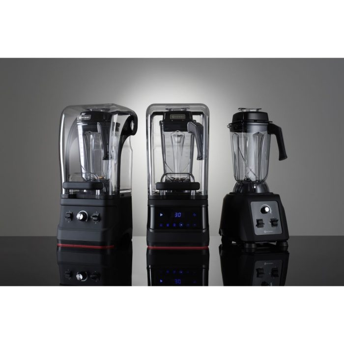 Blender cu capac amortizare zgomot, 1680W, cana 2,5 lt policarbonat, pana la 24800 rpm, Hendi, 252x258x(H)547 mm, potrivit si pentru uz profesional - Image 8