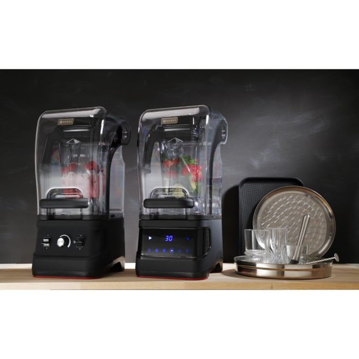 Blender cu capac amortizare zgomot, 1680W, cana 2,5 lt policarbonat, pana la 24800 rpm, Hendi, 252x258x(H)547 mm, potrivit si pentru uz profesional - Image 9