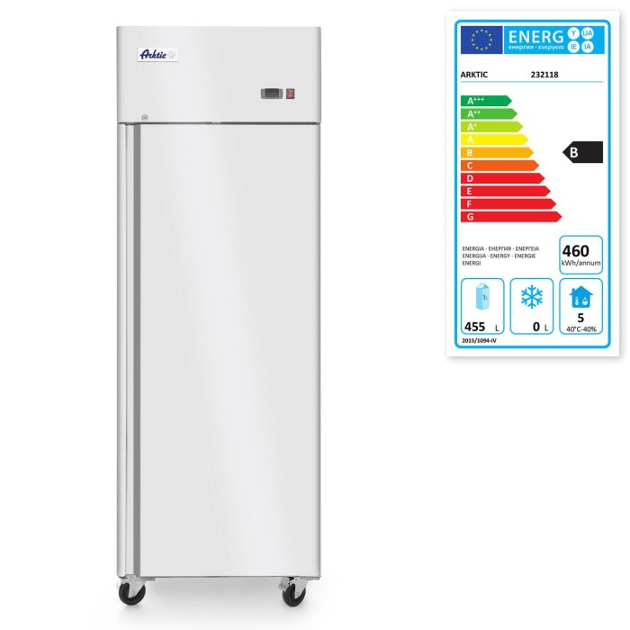 Dulap frigorific by Hendi cu 1 usa 670 l, Arktic, Profi Line, GN 2/1, 230V/220W, 730x805x(H)2065mm - Image 5