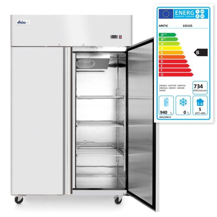 Frigider cu doua usi Profi Line 1300 L,Hendi, 1314x805x(H)2065 mm, 230v - Image 4