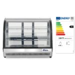 Vitrina frigorifica de prezentare profesionala pentru prajituri ARKTIC by Hendi 130 L Inox Interval de temperatura 2/8 ? C 260 W 900x557x(H)670 mm, Clasa energetica C - Image 2