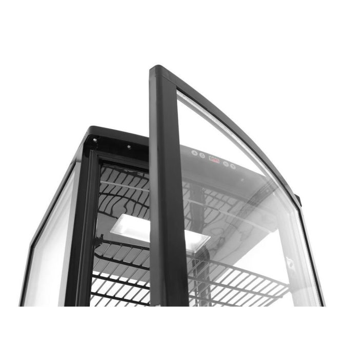 Vitrina frigorifica de prezentare interval temp. 2?/6?C, 290 W 270 l corp inox, ARKTIC by Hendi, 556x526x(H)1913 mm - Image 5