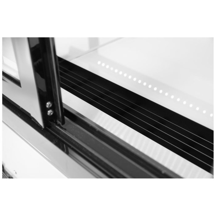 Vitrina frigorifica de prezentare interval temp. 2/6°C, corp inox, 610 litri, 500 W ARKTIC by Hendi, 1815x675x(H)1210 mm - Image 10