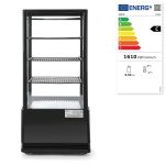 Vitrina de prezentare 78 L (neagra) - 230 V, 170 W, 452X406X (H)966 mm - Image 9