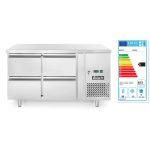Masa frigorifica cu 4 sertare si unitate laterala, Arktic, Profi Line, 230V/250W, 1360x700x(H)858mm - Image 2