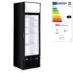 Vitrina frigorifica de prezentare  interval temp. 2/10˚C, 240 W, corp inox, ARKTIC by Hendi, 578x605x(H)1980mm 254 Litri - Image 3