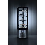 Vitrina frigorifica de prezentare interval temp. 2?/6?C, 460 W 360 l corp inox, ARKTIC by Hendi, 680x(H)1750, Clasa energetica C - Image 8