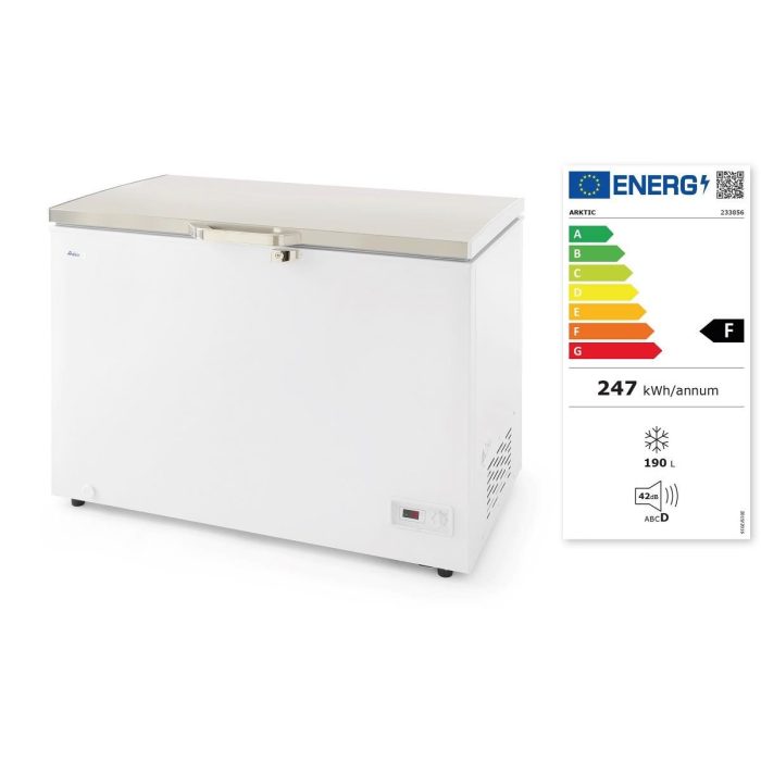 Lada frigorifica profesionala, Arktic by HENDI, 282 litri, putere 95W, 1116x686x(H)840 mm, Clasa energetica F - Image 9