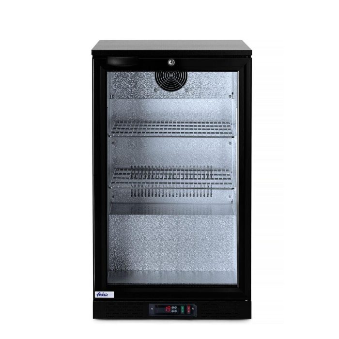 Vitrina frigorifica de prezentare interval temp. 2/10 C, 150 W, corp inox, ARKTIC by Hendi, 500x500x(H)900 mm 103 Litri, Clasa energetica D - Image 9