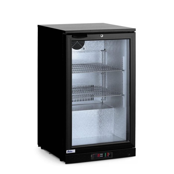 Vitrina frigorifica de prezentare interval temp. 2/10 C, 150 W, corp inox, ARKTIC by Hendi, 500x500x(H)900 mm 103 Litri, Clasa energetica D - Image 8
