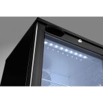Vitrina frigorifica de prezentare interval temp. 2/10 C, 150 W, corp inox, ARKTIC by Hendi, 500x500x(H)900 mm 103 Litri, Clasa energetica D - Image 4