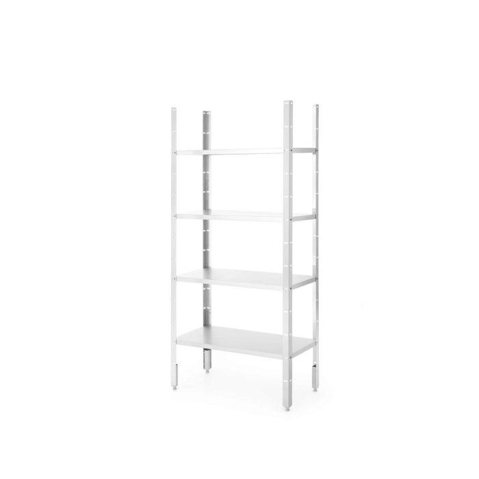 Raft inox Revolution, 4 polite, capacitate 50kg/polita, 1000x500x(h)1800mm - Image 4