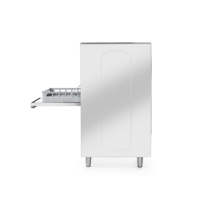 Masina de spalat vase, 50x60, electronica, cu dozator de detergent si pompa de scurgere, 400V, HENDI, 400V/7100W, 595x730x(H)1340mm - Image 4