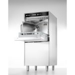 Masina de spalat vase, 50x60, electronica, cu dozator de detergent si pompa de scurgere, 400V, HENDI, 400V/7100W, 595x730x(H)1340mm - Image 3