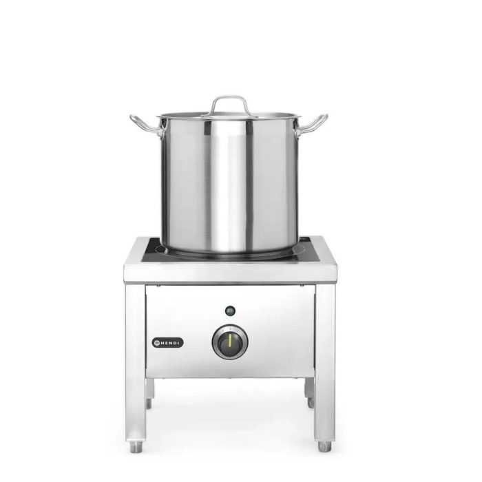 Aragaz cu inductie de mare putere, Hendi , ø160-300 mm, 5000W,400v,dimensiuni:400x400x(H)380mm - Image 2