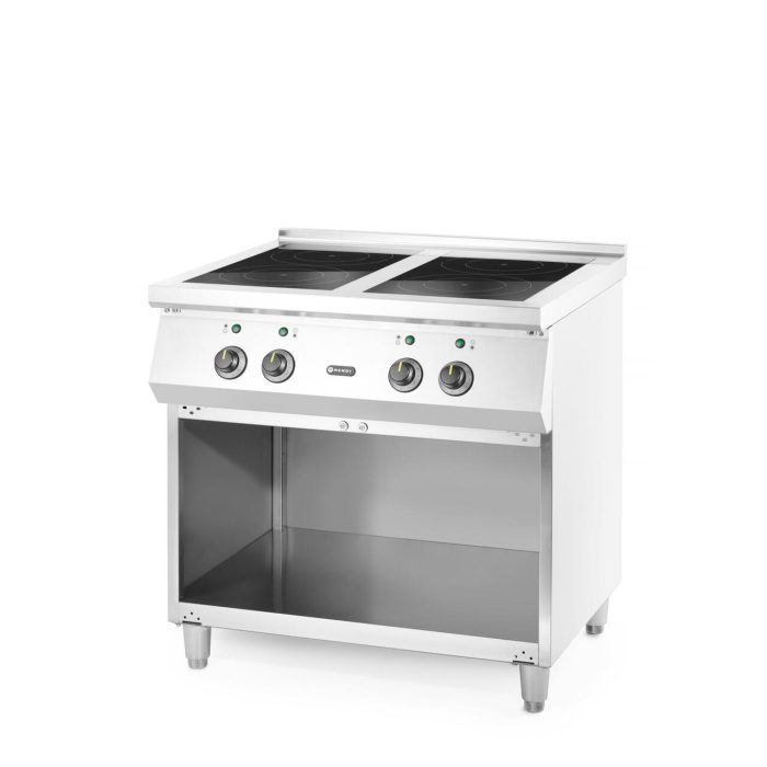 Masina de gatit cu inductie, 4 arzatoare, spatiu depozitare,17000 W,Hendi, 800x700x(H)870mm - Image 3