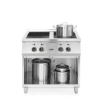Masina de gatit cu inductie, 4 arzatoare, spatiu depozitare,17000 W,Hendi, 800x700x(H)870mm - Image 4