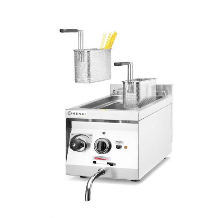 Aparat de gatit paste Hendi, capacitate 10L, cu scurgere, 230V/3500w, 330x600x(H)38mm - Image 6