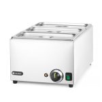 Set: Bain-marie HENDI RANGER + 3x GN 1/3 cu capac, HENDI, GN 1/1, 230V/1000W, 590x332x(H)242mm - Image 4