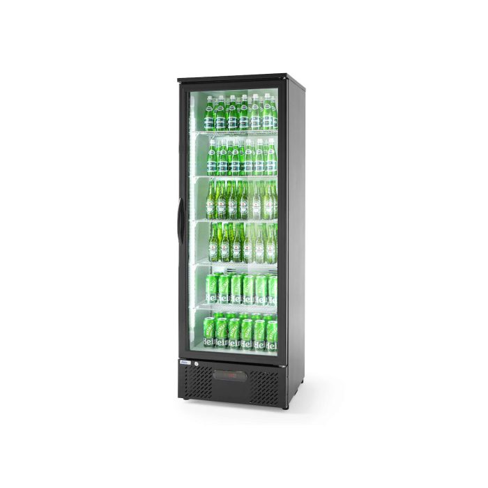 Vitrina frigorifica de prezentare interval temp. 2/10 C, 195 W, corp inox, ARKTIC by Hendi, 600x530x(H)1820 mm 300 Litri, Clasa energetica E - Image 5