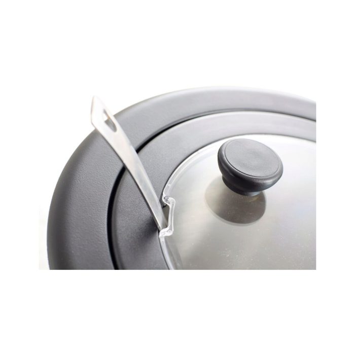 Incalzitor supa, electric, 450 W, 8 litri, izoltat termic, vas supa din inox 18/8, vas apa din aluminiu, termostat reglabil, panou digital, alarma nivel scazut de apa, 370x(H)300 mm - Image 6