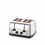 Prajitor paine, 4 felii, inox, 240V/1500w, 295x335x(H)180mm - Image 2