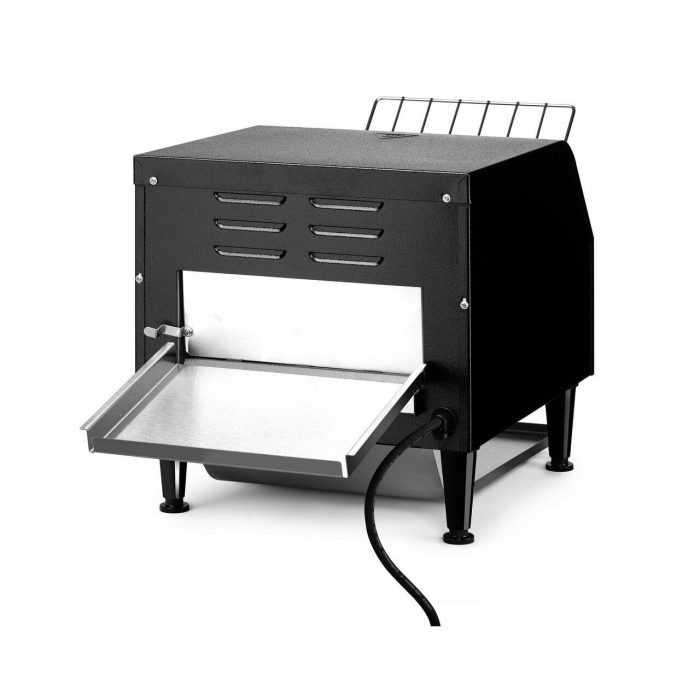 Toaster/prajitor de paine tip tunel dublu, Hendi, negru, 230V/2240W, 418x368x(H)387 mm - Image 6