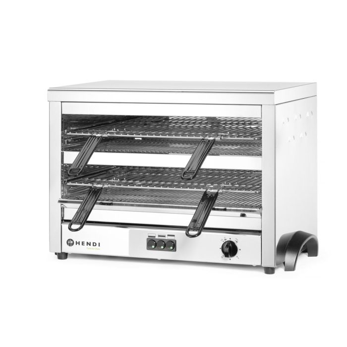 Salamandra quart  GN 1/1 Hendi ,dimensiuni 685x396x(H)452mm; 4500w, 400v; - Image 2