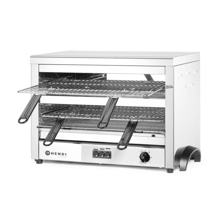 Salamandra quart  GN 1/1 Hendi ,dimensiuni 685x396x(H)452mm; 4500w, 400v; - Image 3