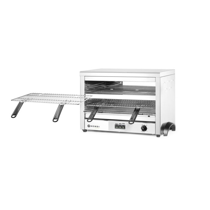 Salamandra quart  GN 1/1 Hendi ,dimensiuni 685x396x(H)452mm; 4500w, 400v; - Image 4