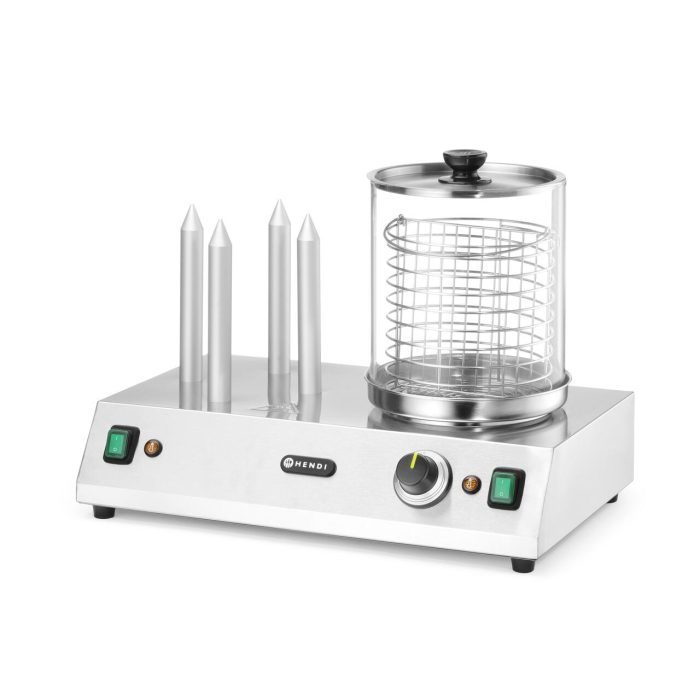 Aparat incalzit Hot Dog, Hendi, 220-240V/550W, 500x310x(H)395mm - Image 3