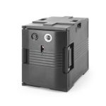 Cutie termoizolat Amer Box cu funcție de încălzire Hendi, catering 477x680x(H)620 mm