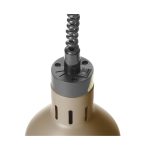 Lampa de caldura cilindrica HENDI, bej, 230V/250W, 175x(H)250mm - Image 2