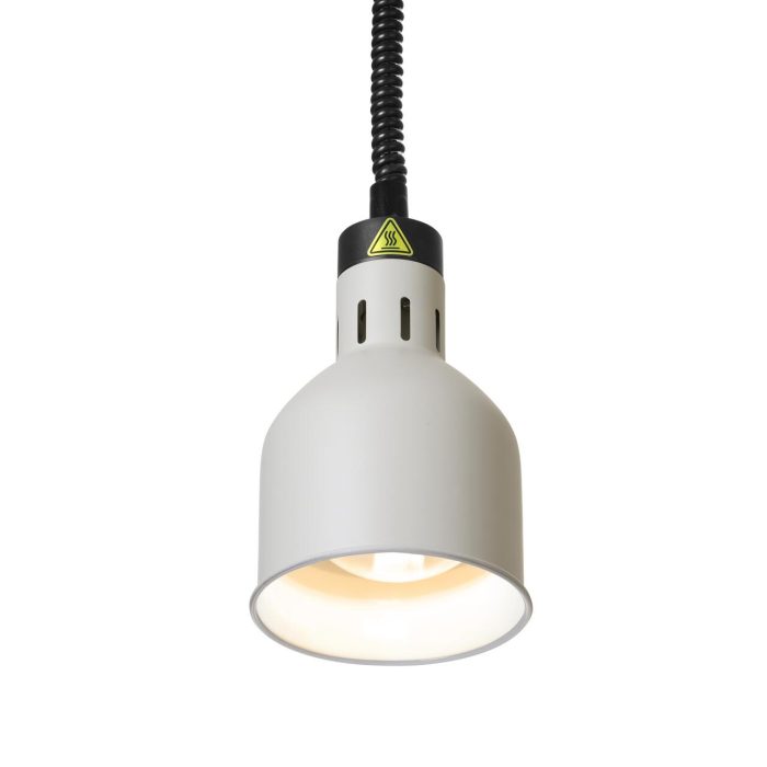 Lampa de caldura cilindrica HENDI, alba, 230V/250W, 175x(Î)250 - Image 2