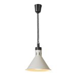 Lampa de caldura conica, HENDI, alba, diamaetru 275x(H)250mm, 230V/250W - Image 4