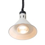 Lampa de caldura conica, HENDI, alba, diamaetru 275x(H)250mm, 230V/250W - Image 3