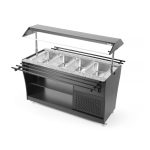Carucior refrigerat GN1/1 pentru bufet Arktic, capacitate 1490L, 170w, 1490x765x(H)1370mm - Image 6