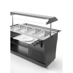 Carucior refrigerat GN1/1 pentru bufet Arktic, capacitate 1490L, 170w, 1490x765x(H)1370mm - Image 2