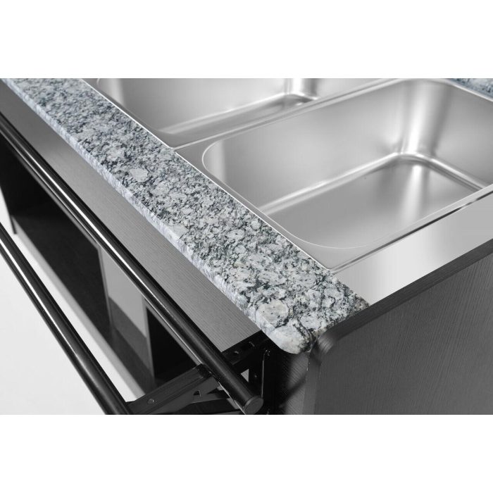 Carucior incalzire GN1/1 pentru bufet Hendi, capacitate 1490L, 2000w, 1490x765x(H)1370mm - Image 3