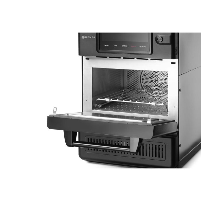 Cuptor de mare viteză CombiTurbo, HENDI, 18L, Negru, 230V/3000W, 402x735x(Î)608mm - Image 4