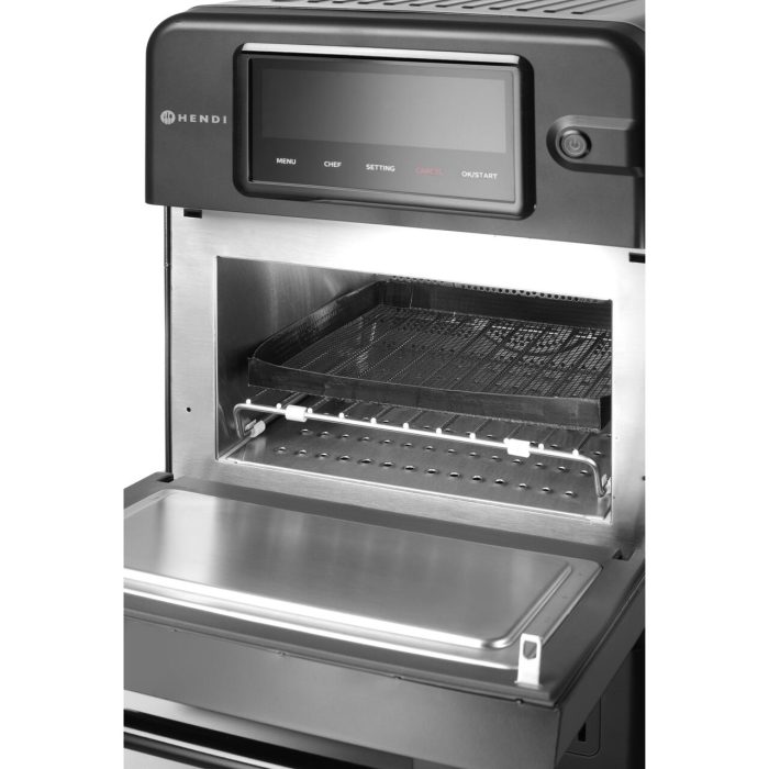 Cuptor de mare viteză CombiTurbo, HENDI, 18L, Negru, 230V/3000W, 402x735x(Î)608mm - Image 3