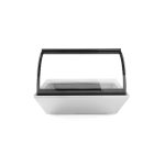 Vitrina frigorifica de prezentare salate, 67 lt, interval temp. 0-12 gr C, 105 W, corp inox, ARKTIC by Hendi, 767x612x(H)328 mm, Clasa energetica C - Image 3