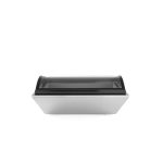 Vitrina frigorifica de prezentare salate, 67 lt, interval temp. 0-12 gr C, 105 W, corp inox, ARKTIC by Hendi, 767x612x(H)328 mm, Clasa energetica C - Image 2
