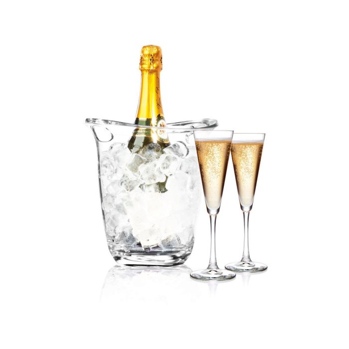 Frapiera / racitor vin, sampanie, Hendi, policarbonat transparent, 22 x 18.5 x 22. 6 cm - Image 2