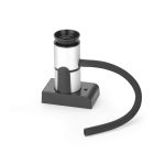 Infuzor de fum Hendi, camera detasabila, filtru integrat, furtun flexibil de cauciuc (30 cm), Aluminiu, 90x54x122 mm - Image 2